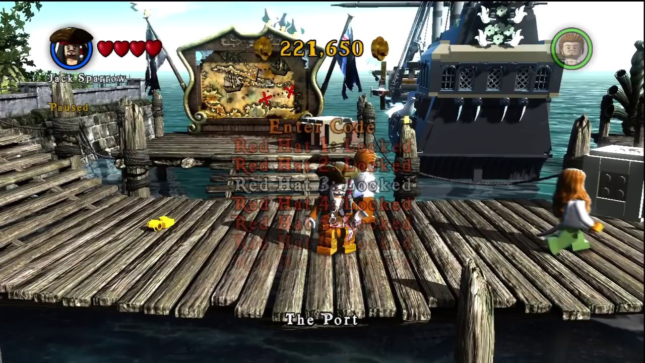 Lego pirates of the caribbean cheats ps4